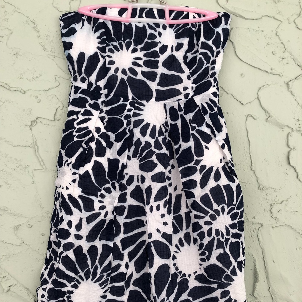 Jcrew strapless summer dress